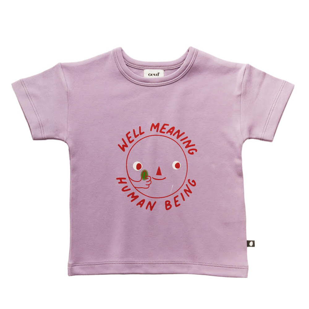 Oeuf Well Meaning Human Being T-Shirt · Valerian