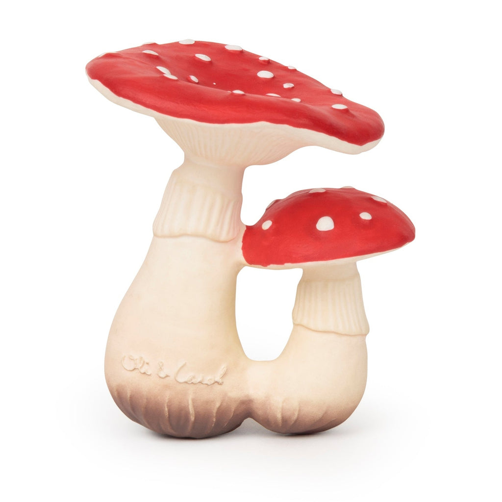 Oli and Carol Mushroom Teether