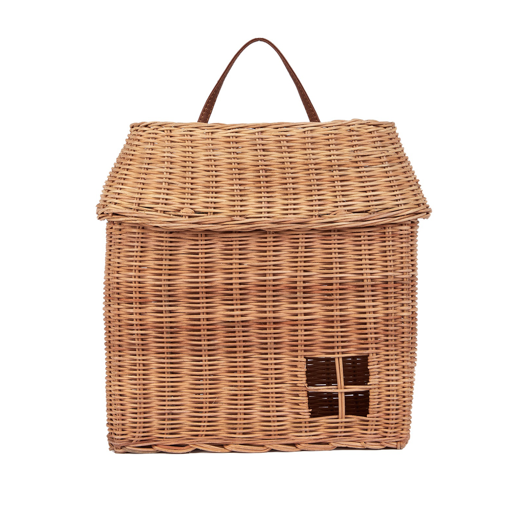 Olli Ella Rattan Hanging Basket