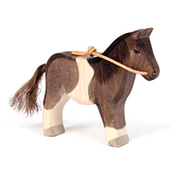 Ostheimer Dark Brown and White Pony