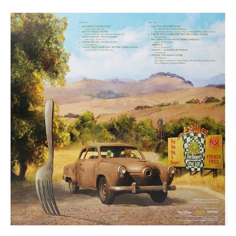 Paul Williams and Kenneth Ascher The Muppet Movie Exclusive LP