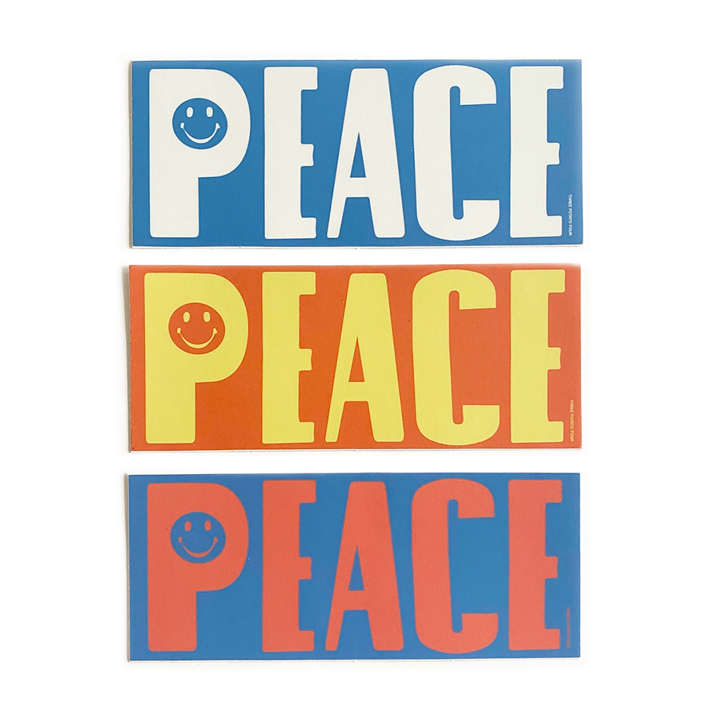Peace Stickers · Multiple Colors