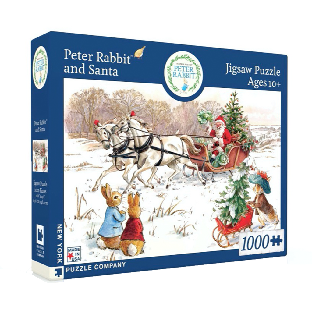 Peter Rabbit and Santa 1000 Piece Puzzle