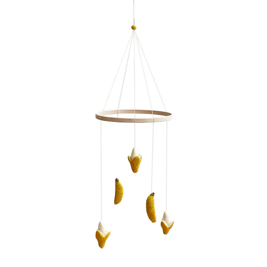 Petit Felts Decorative Mobile · Bananas