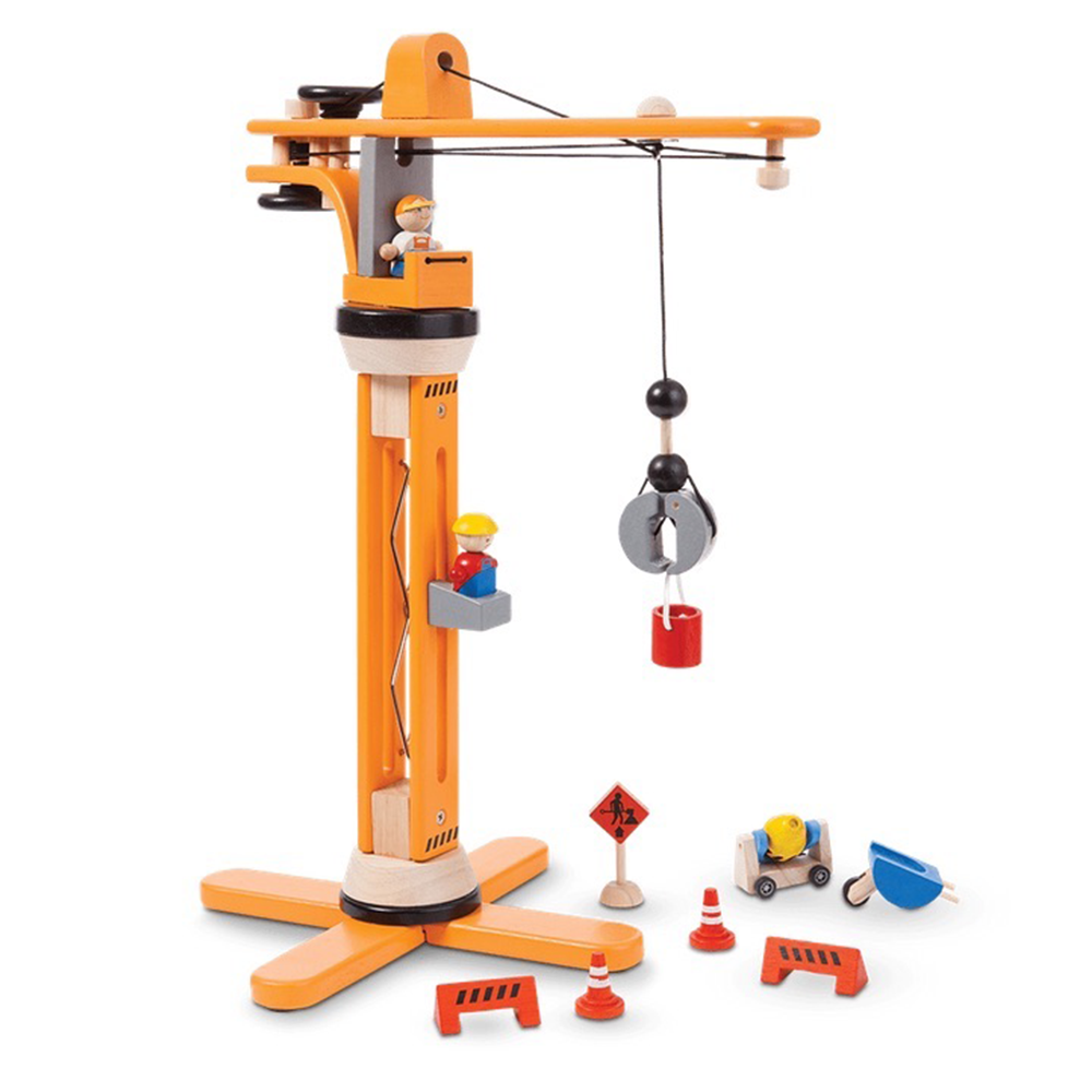 Plan Toys Crane Set