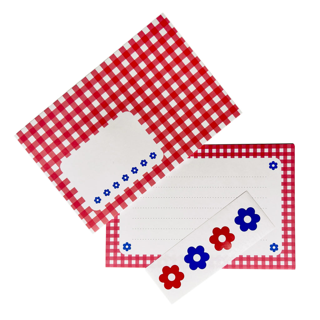 Retro Daisies Stationery Set