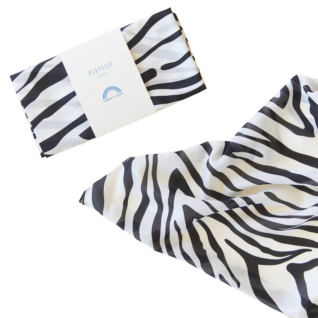 Sarah's Silks Play Silk · Zebra