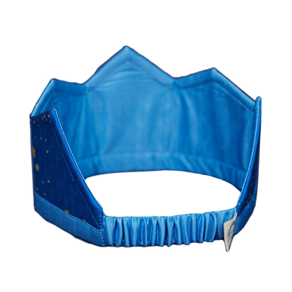 Sarah's Silks Reversible Crown · Starry Night