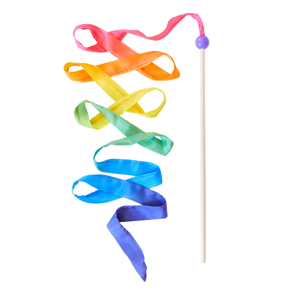 Sarah's Silks Streamer · Rainbow