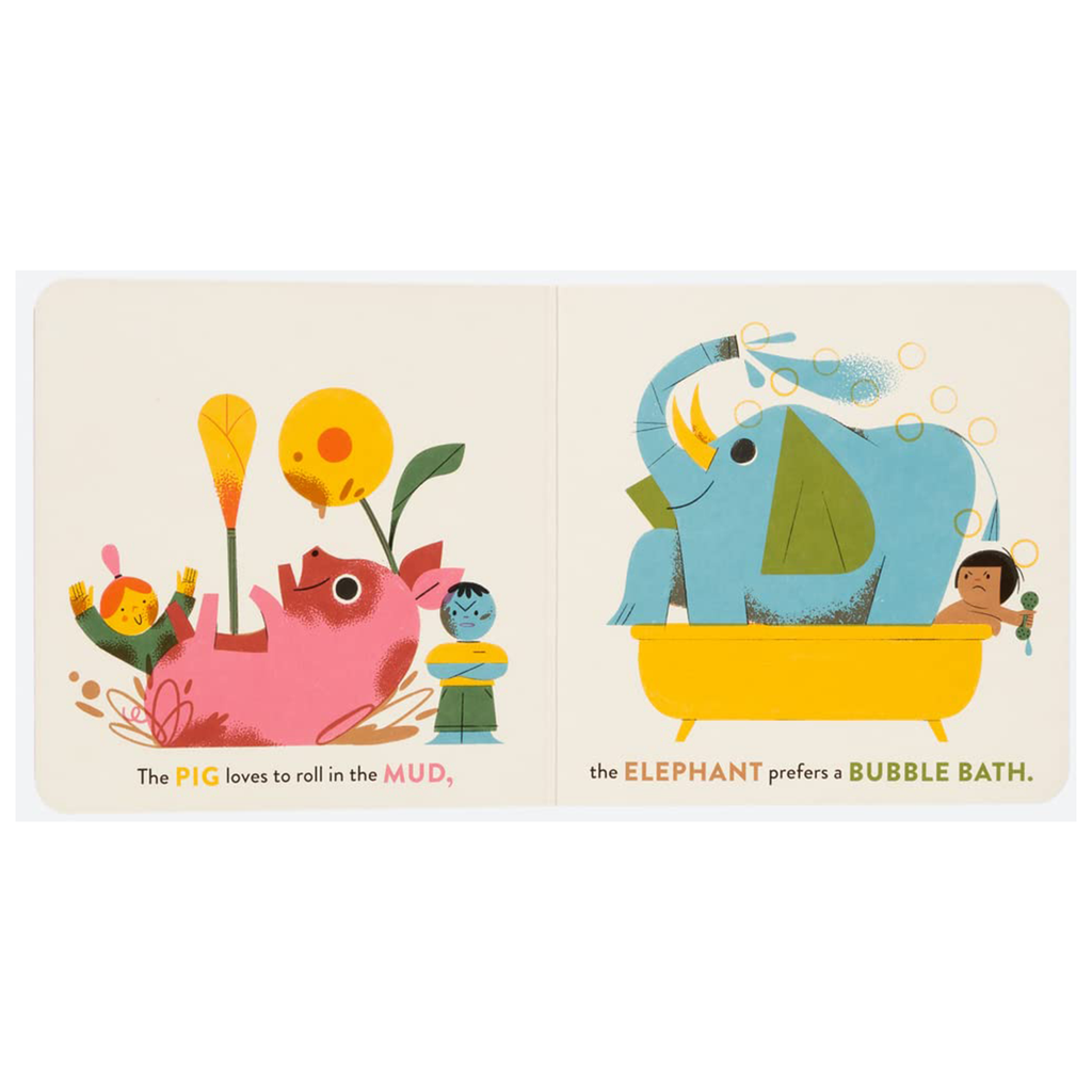 The Animal Show Board Book by Little Gestalten