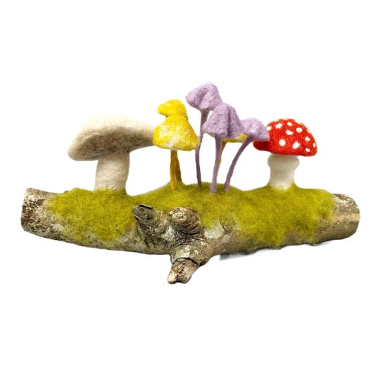 The Crafty Kit Company Woodland Toadstools Needle Felt Kit