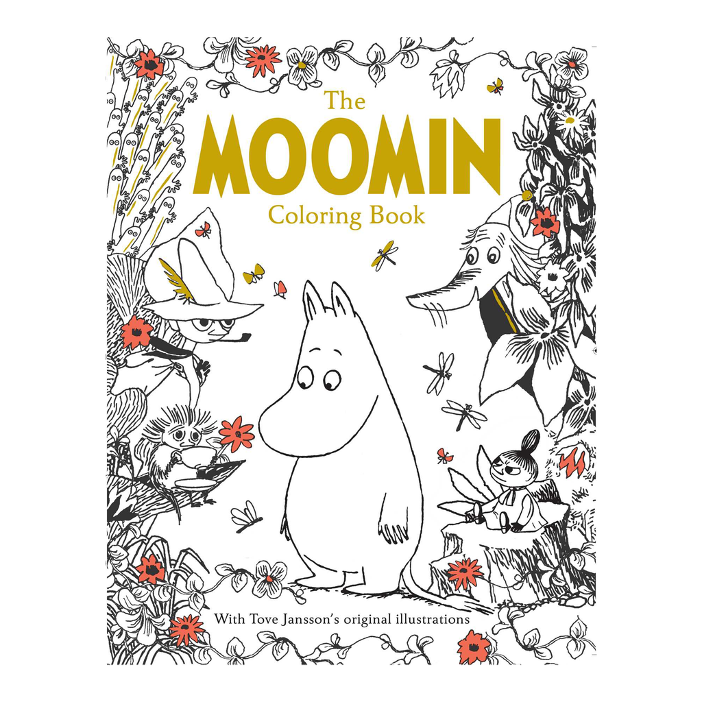 The Moomin Coloring Book by Tove Jansson