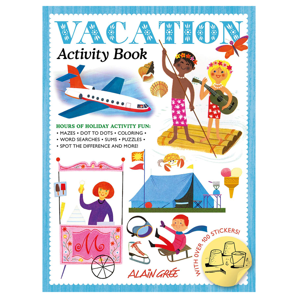Vacation Activity Book by Alain Grée