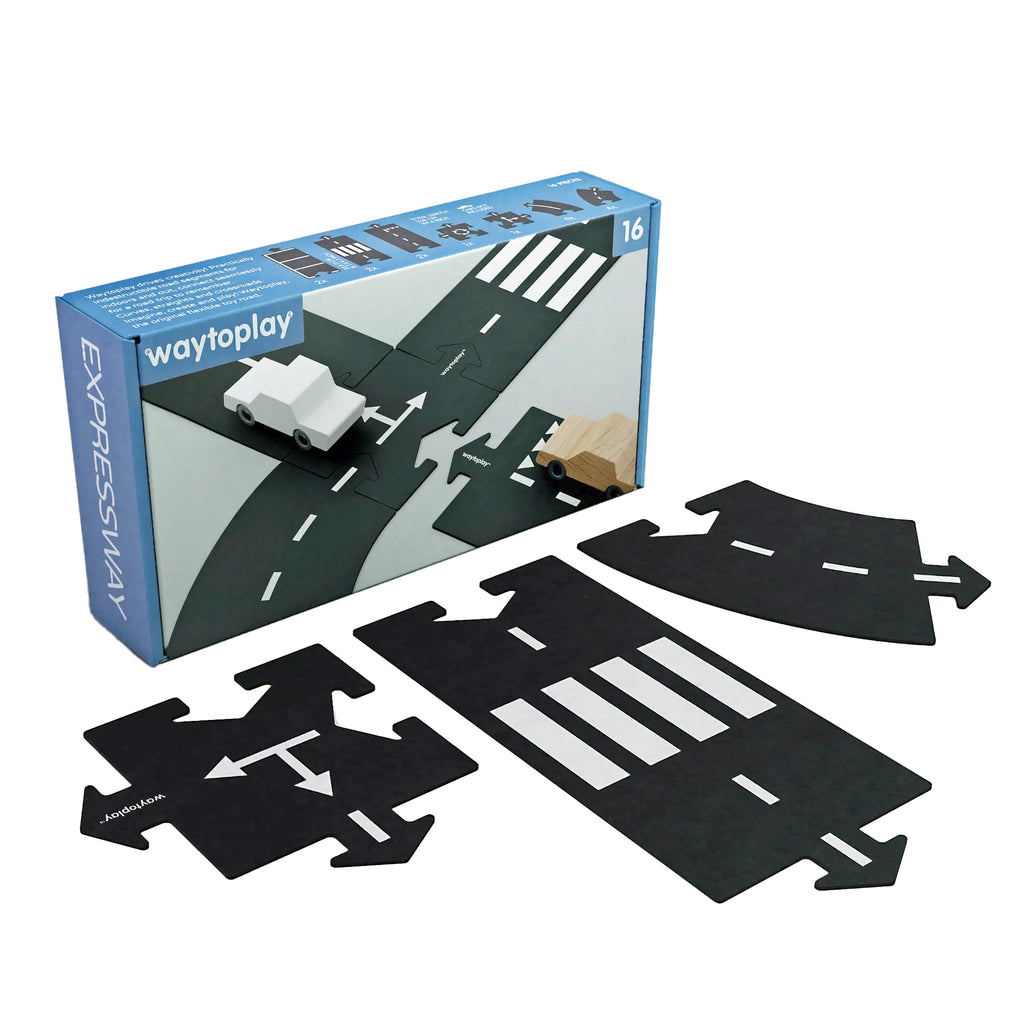 Waytoplay Expressway 16 Piece Road Set