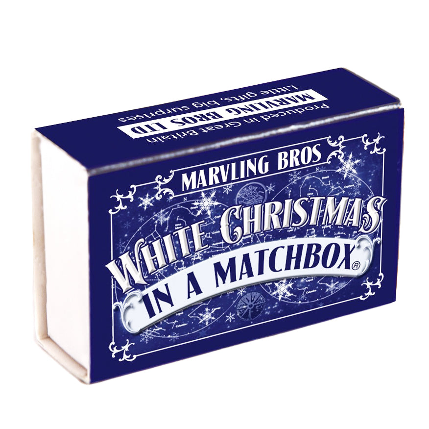White Christmas Snow Kit In A Matchbox