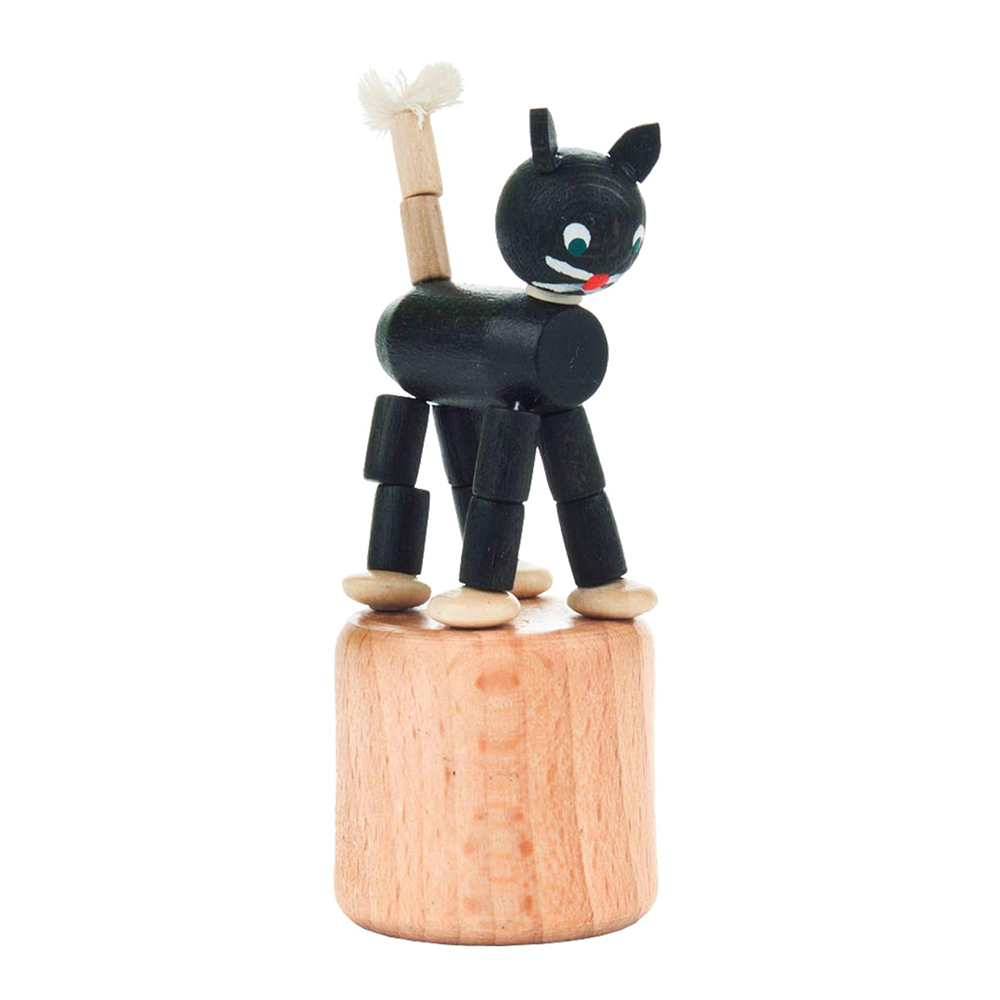 Wobbly Pop Up Toy · Black Cat
