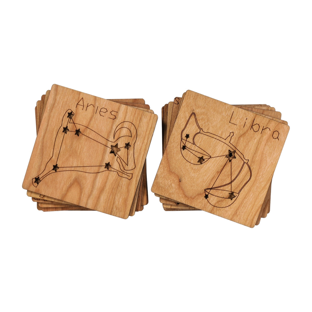 Wooden Constellation Tiles