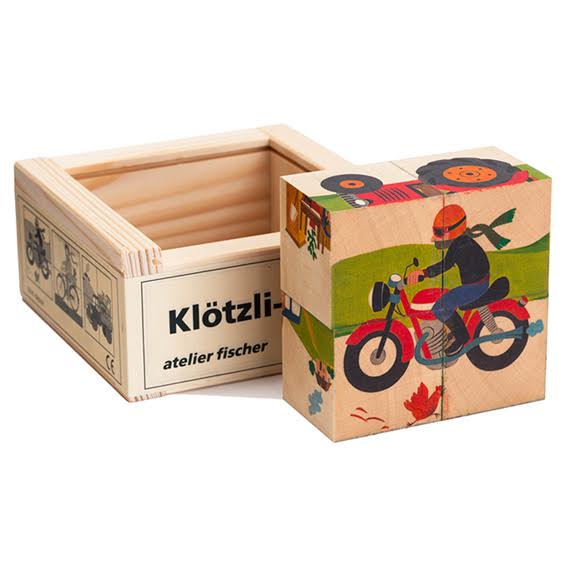 Atelier Fischer 4 Piece Transportation Puzzle