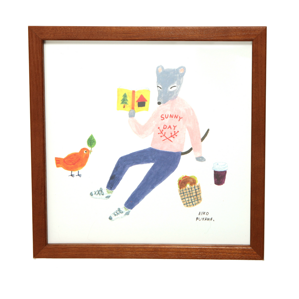 Aiko Fukawa Framed Print · Sunny Day Mouse