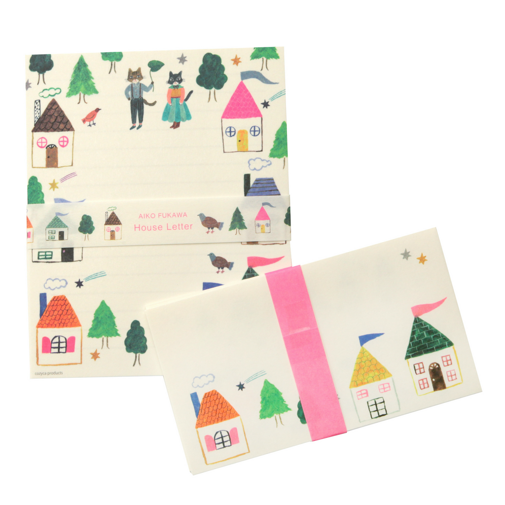 Aiko Fukawa Stationery Set · Cat Village