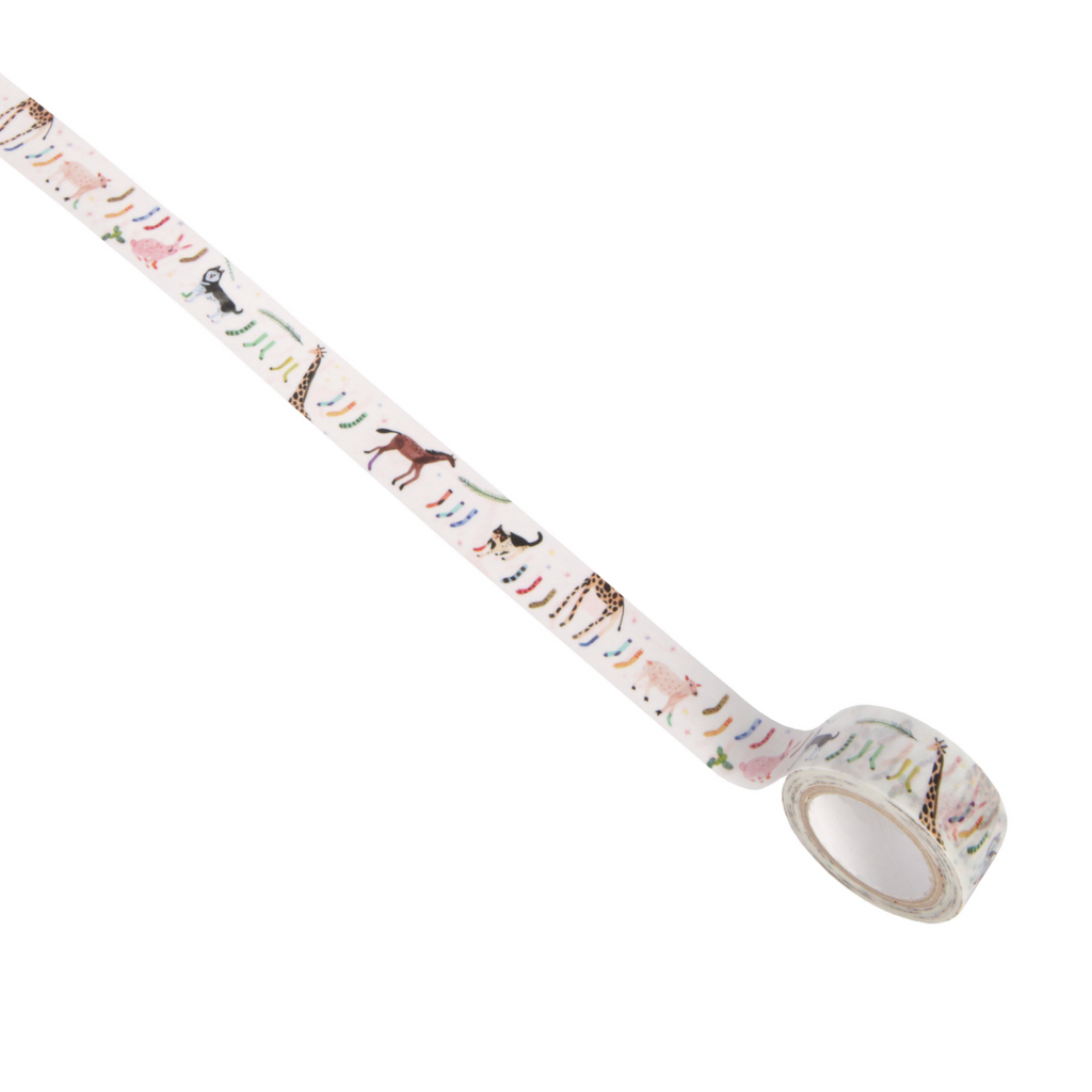 Japanese Masking Tape · Animals in Socks