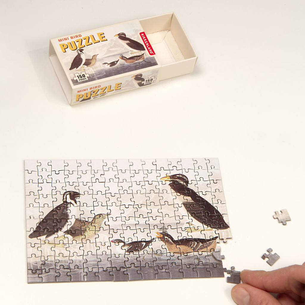 Kikkerland Mini Bird Puzzles · Assorted Styles