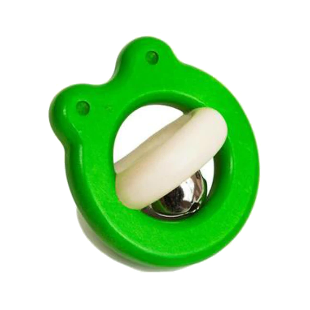Bajo Frog Bell Rattle | Acorn Toy Shop
