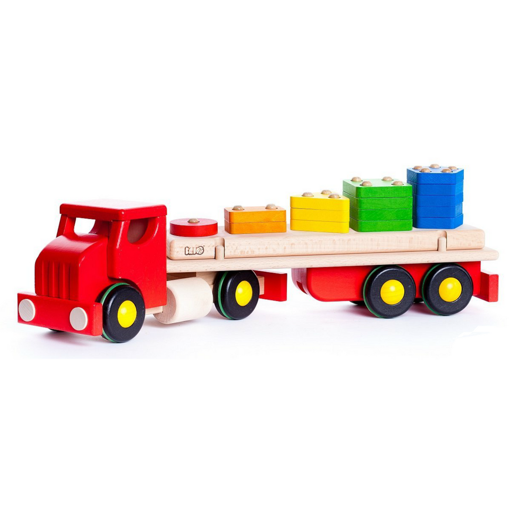 Bajo Red Stacking Board Truck