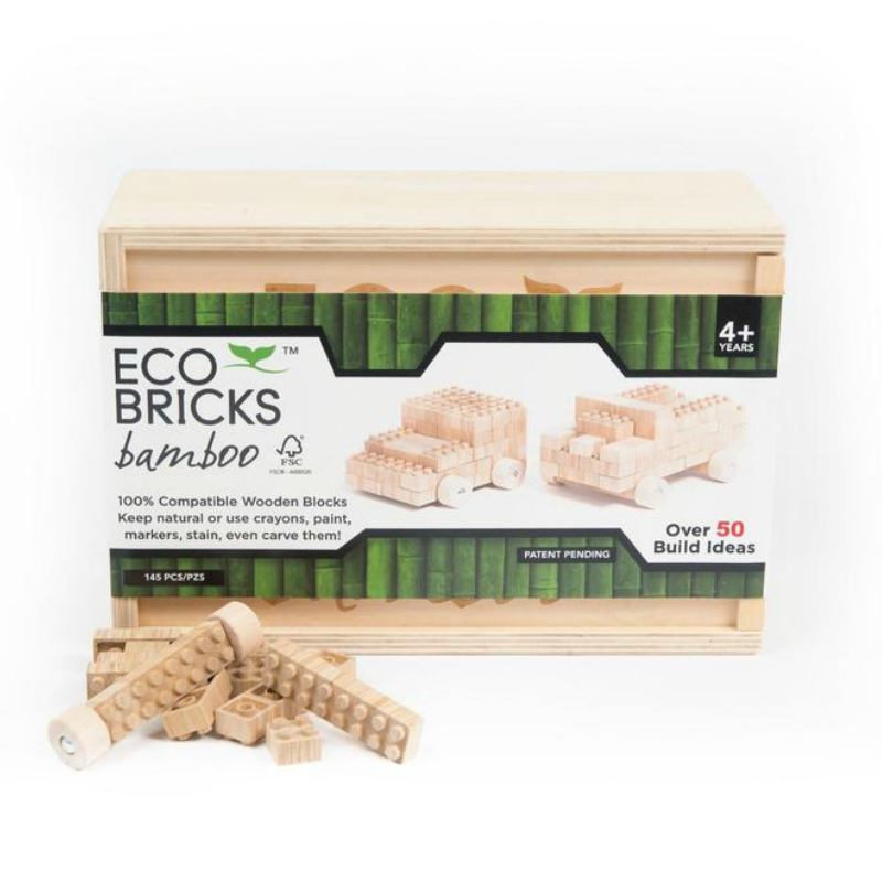 Eco Bamboo Bricks 145 Piece