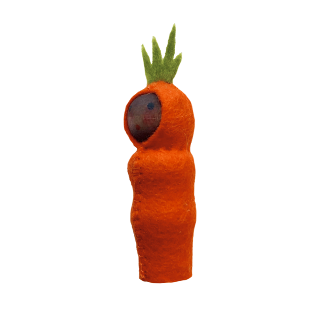Carrot Peg Doll · Brown