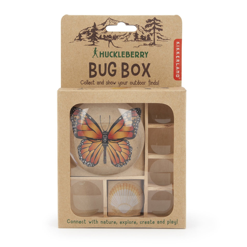 Kikkerland Huckleberry My Little Museum Bug Box