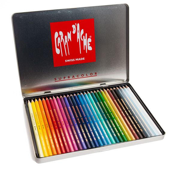 Caran Dache 30 Piece Colored Pencil Set
