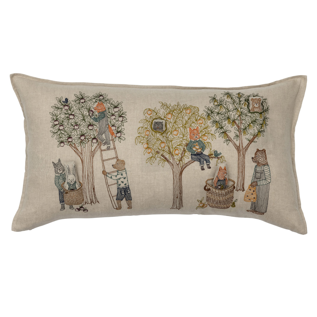 Coral and Tusk Pocket Pillow · Day at the Orchard