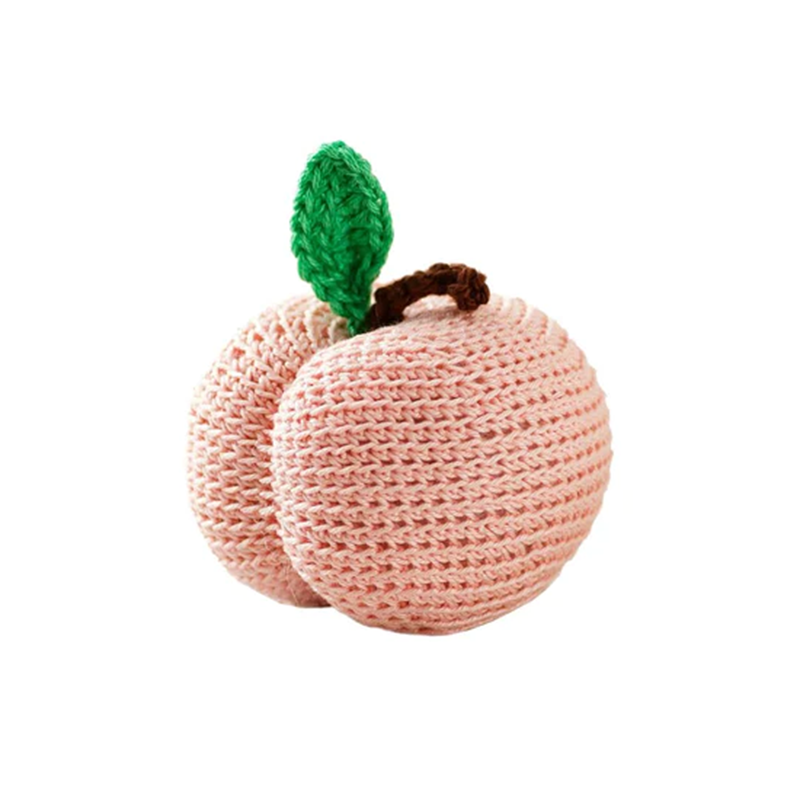 Crocheted Peach