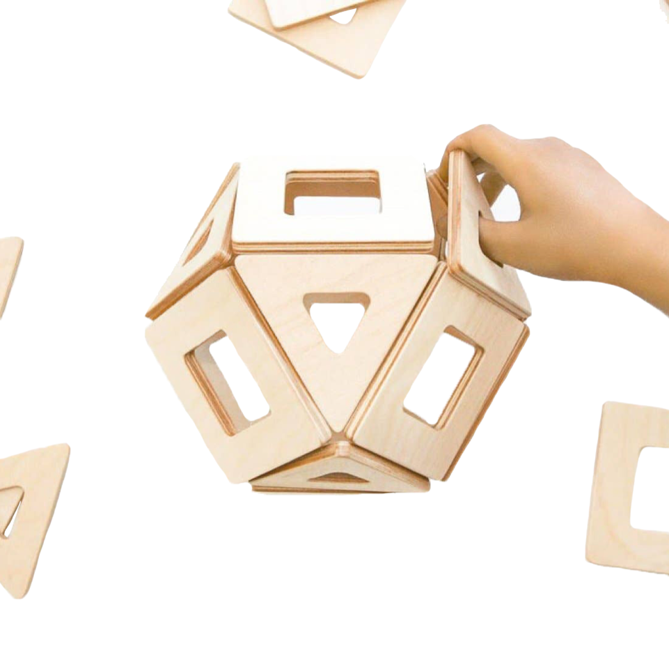 Wooden Magnetic Earth Tiles Acorn Toy Shop