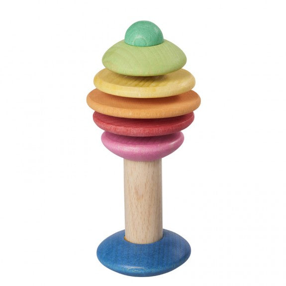 Earth Colored Tree Rattle
