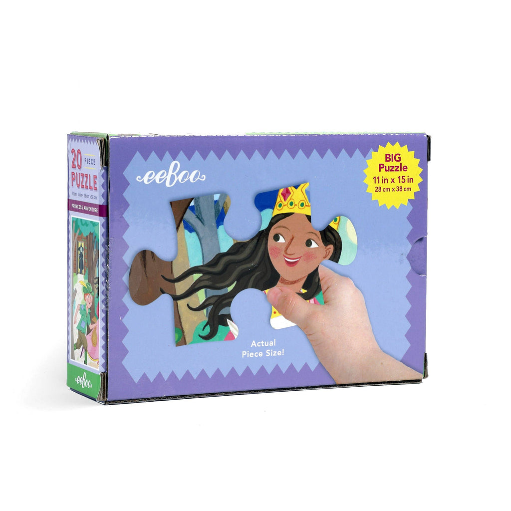 Eeboo 20 Piece Princess Adventure Big Puzzle