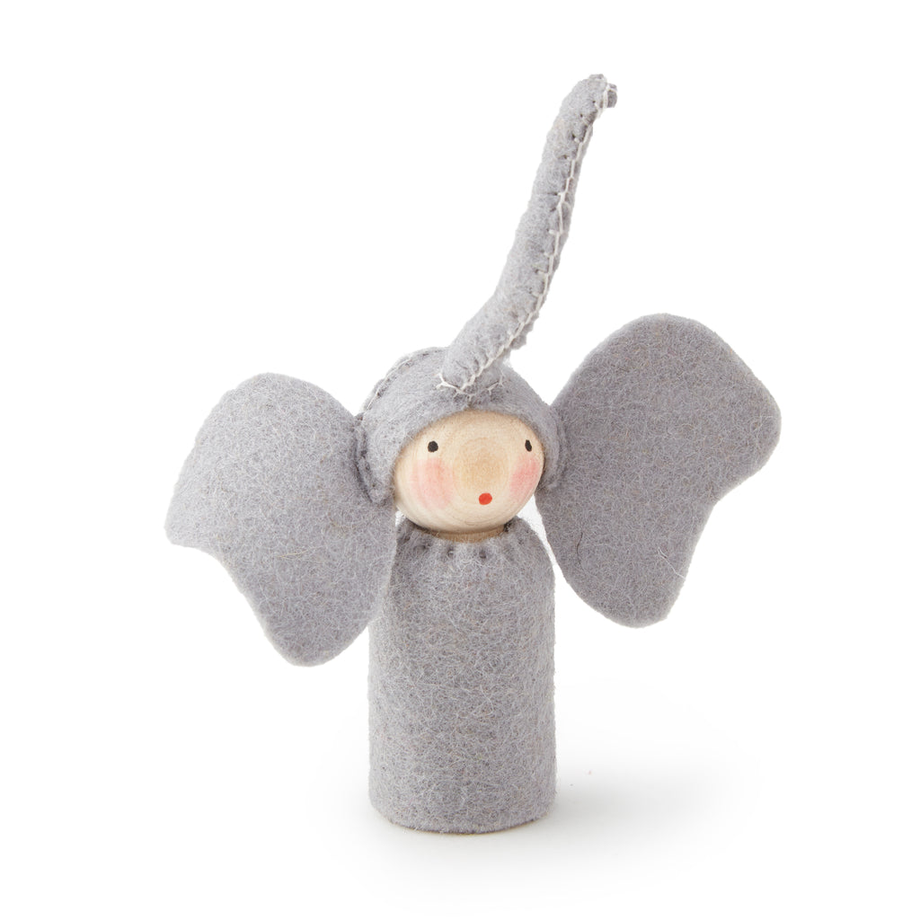 Elephant Peg Doll