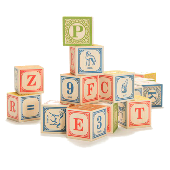 Uncle Goose English Alphabet Blocks