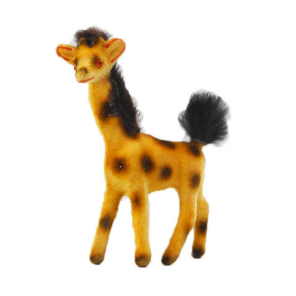 Flocked Felt Giraffe