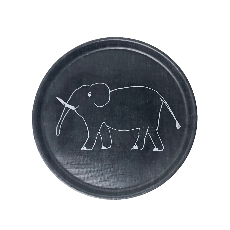 Fog Linen Elephant Plate