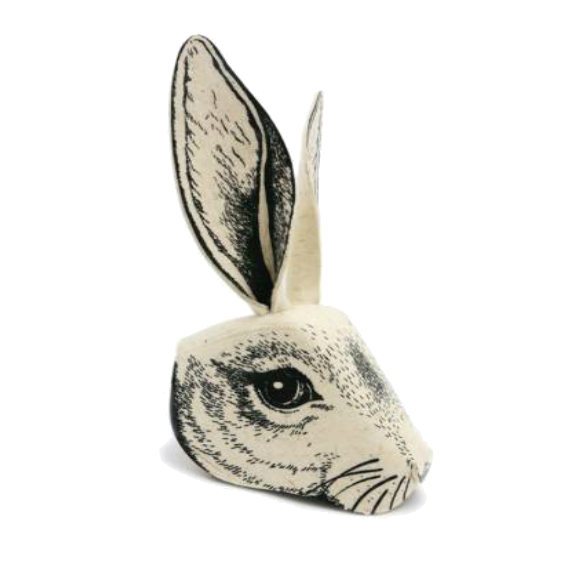 Black Rabbit Headpiece 