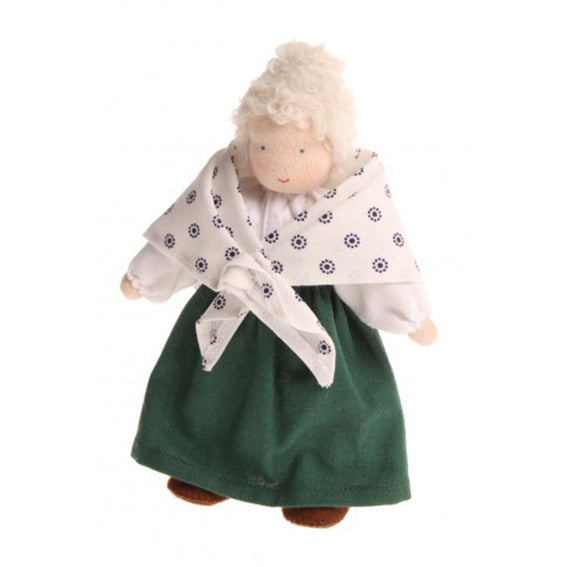 Waldorf Grandmother Dollhouse Doll 