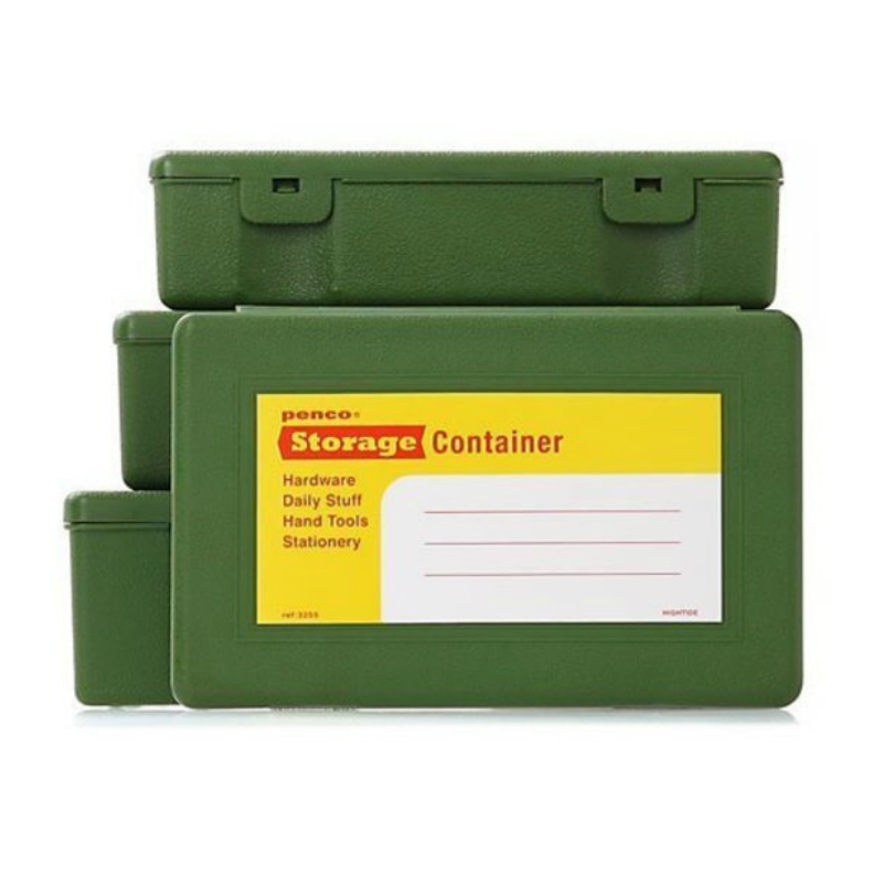 Set of 4 Storage Boxes · Green