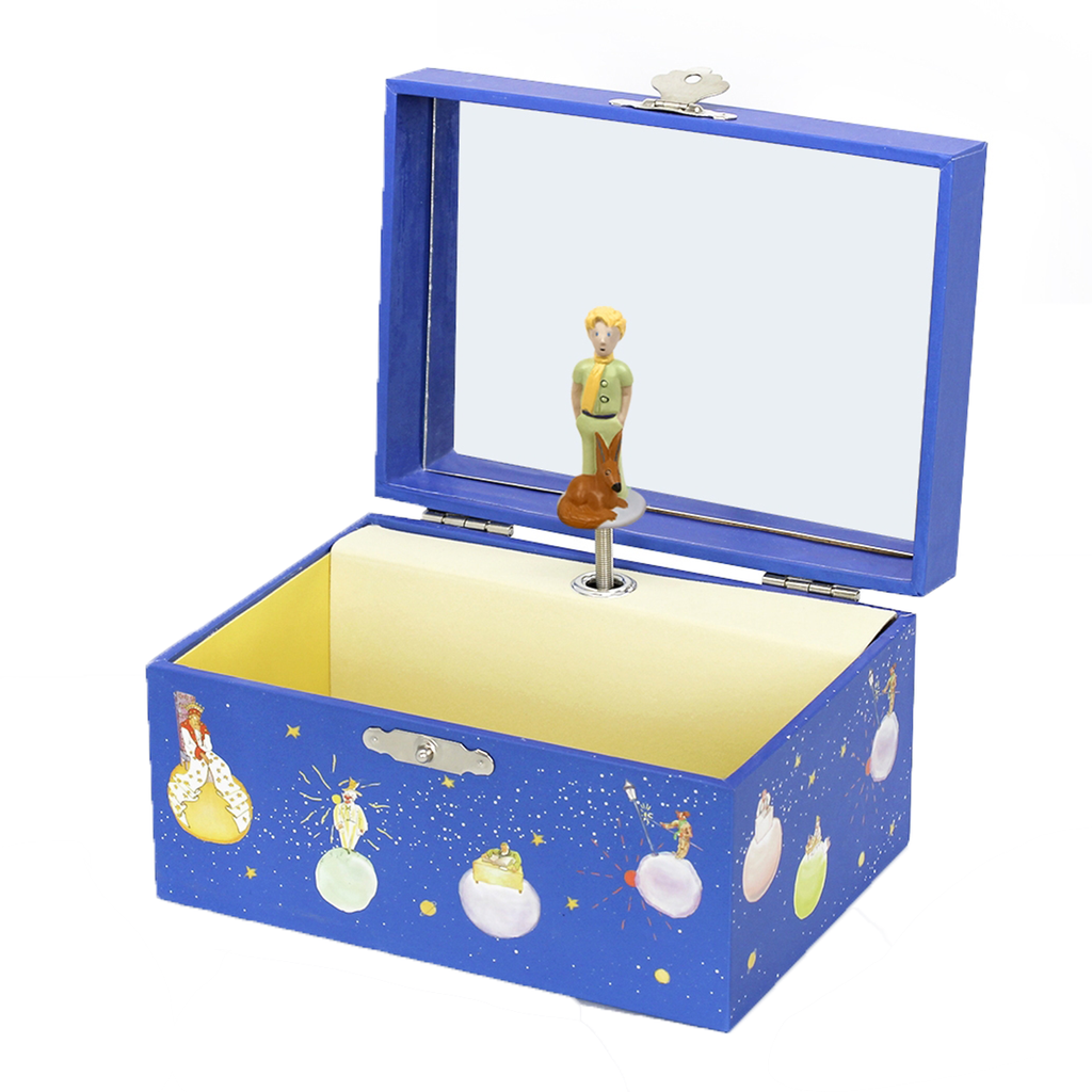 Little Prince Royal Blue Glow in the Dark Music Box