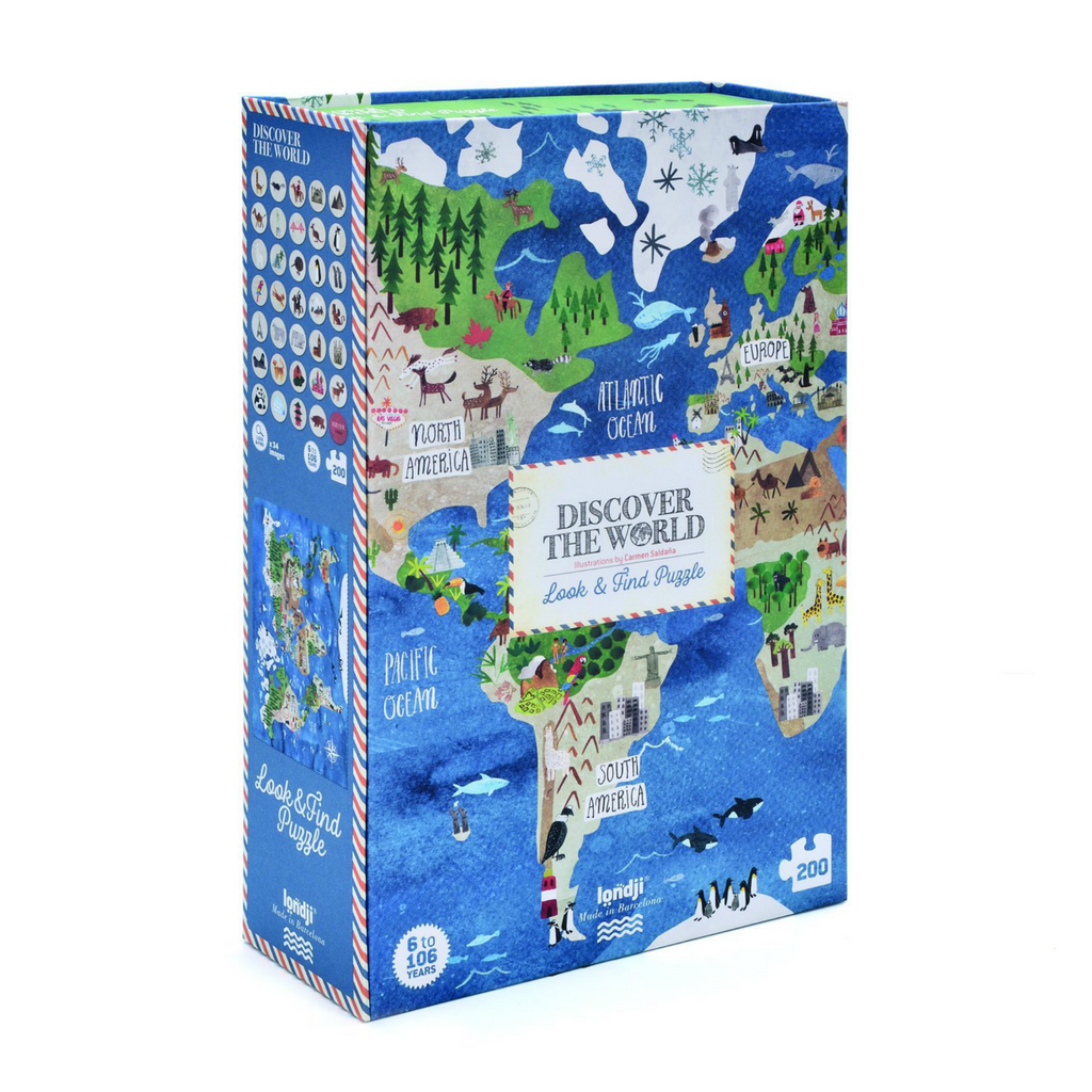Londji Discover the World 200 Piece Puzzle