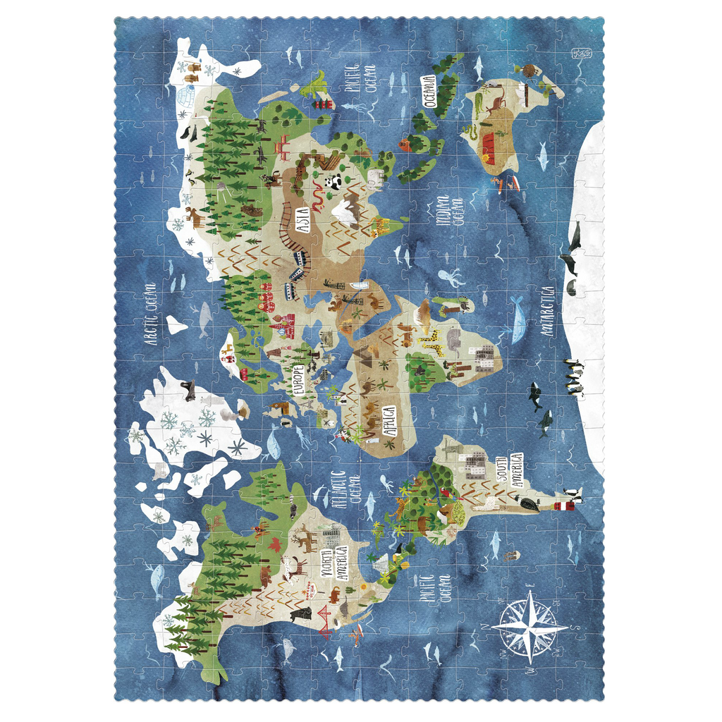Londji Discover the World 200 Piece Puzzle