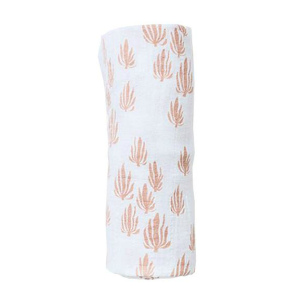 Lewis Pink Seaweed Swaddle