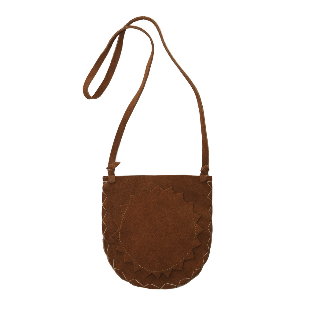 Manimal Cocoa Brown Badge Pouch