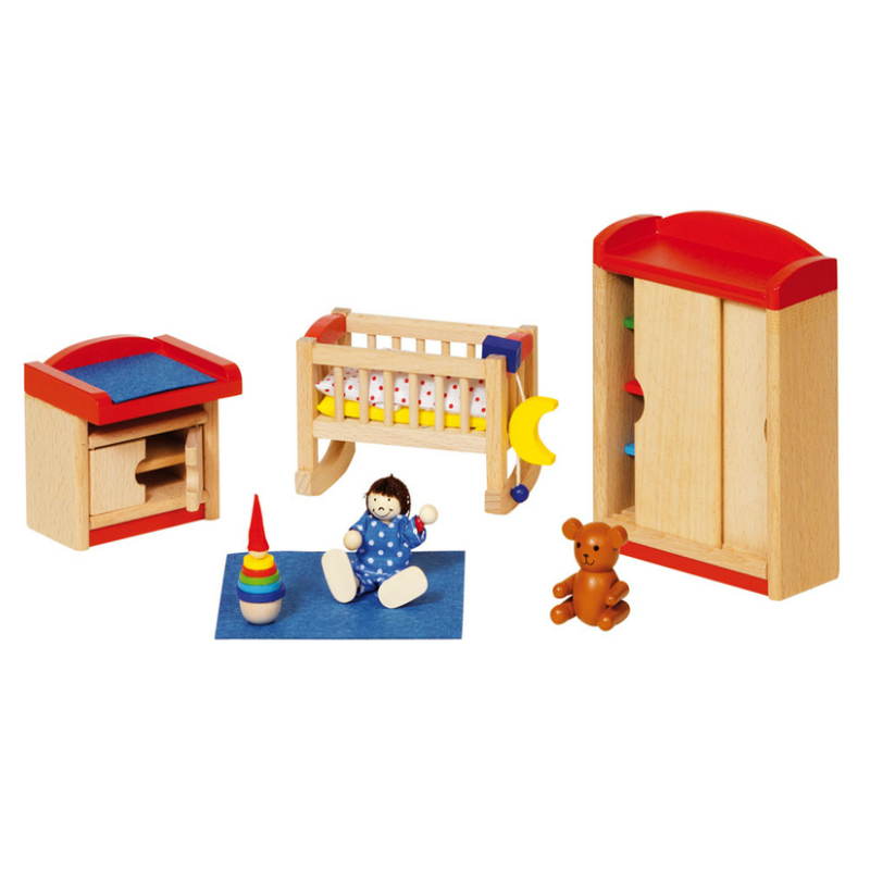 Goki Dollhouse Kids Room